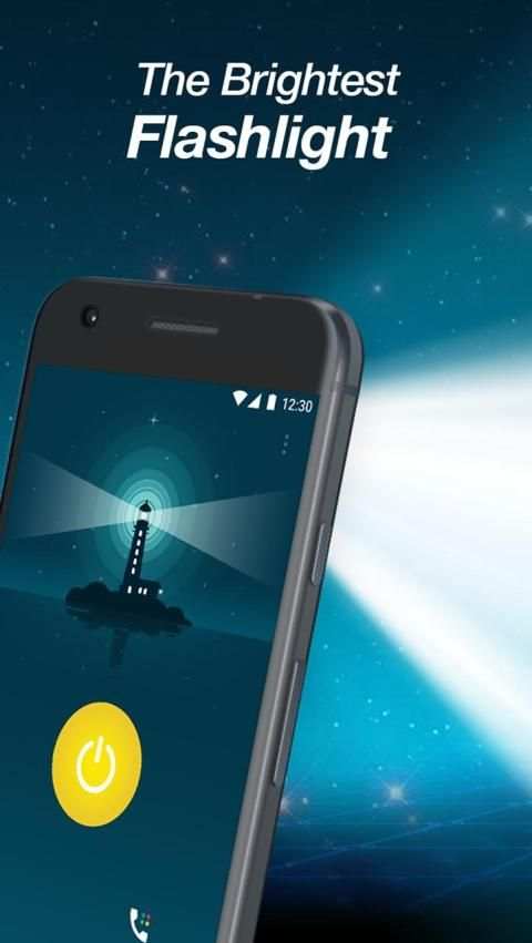 Brightest Flashlight - LED Light, Call Screen скриншот 4