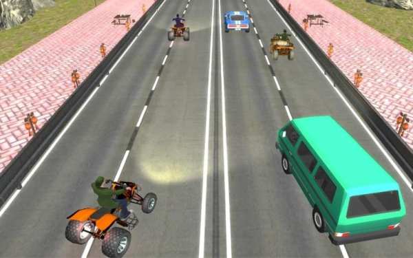 ATV Quad Bike Racer Simulator Bike Driving Game स्क्रीनशॉट 2