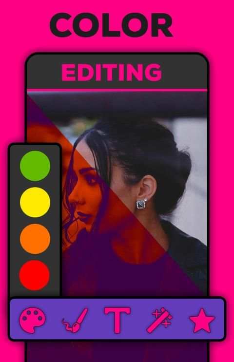 Neon Light Photo Editor - Neon Photo Editor screenshot 5
