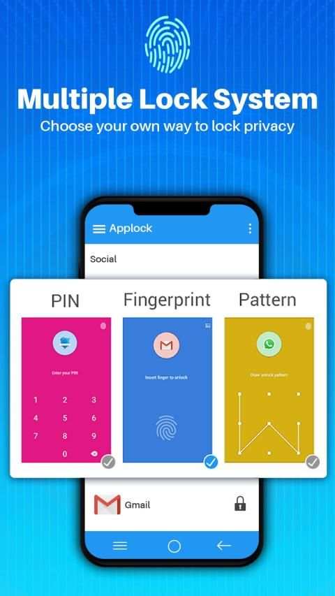 Smart Applock Finger : All in One 2020 screenshot 7