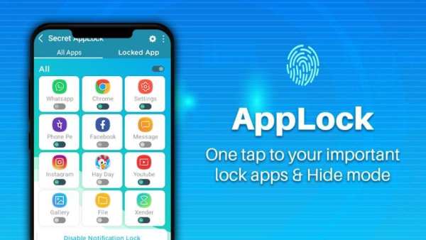 Smart Applock Finger : All in One 2020 screenshot 3
