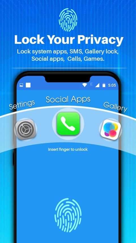 Smart Applock Finger : All in One 2020 स्क्रीनशॉट 8
