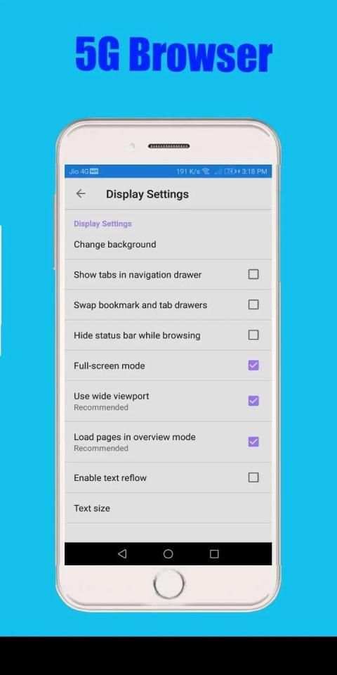 Browser 5G screenshot 2