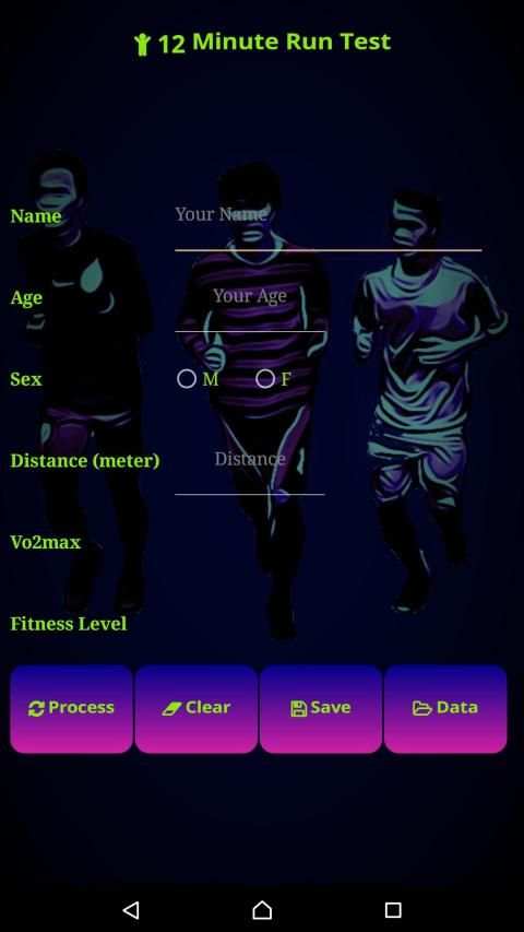 12 Minutes Run Fitness Test screenshot 2