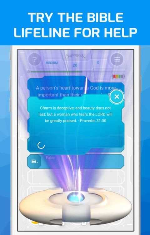 Superbook Bible Trivia Game स्क्रीनशॉट 11
