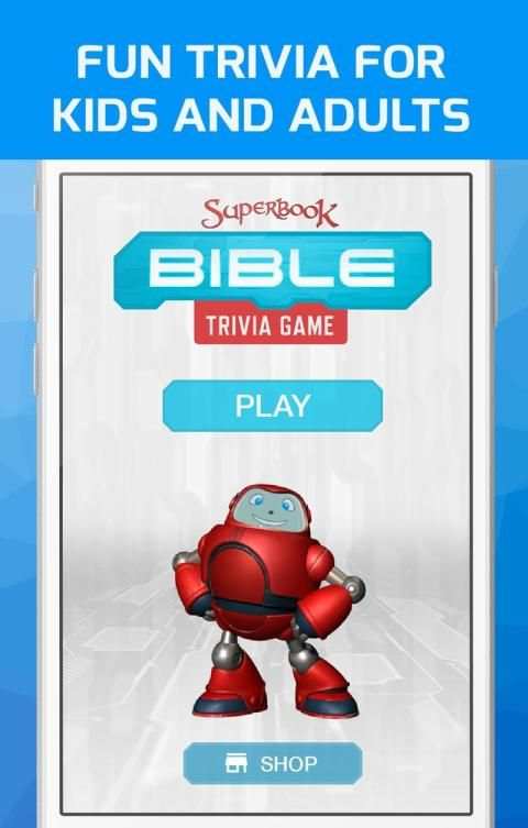 Superbook Bible Trivia Game स्क्रीनशॉट 2