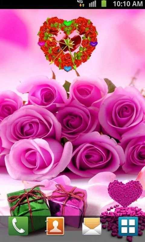 Love Clock Live Wallpaper स्क्रीनशॉट 4