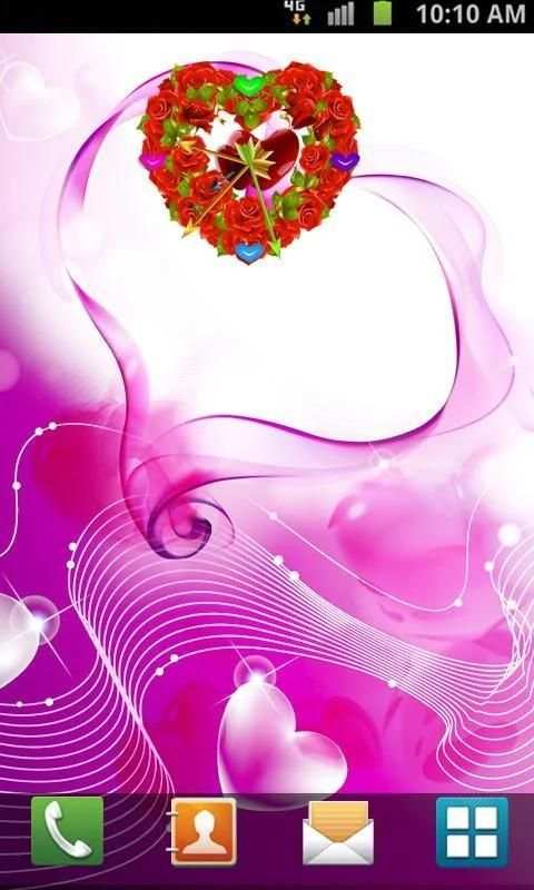 Love Clock Live Wallpaper स्क्रीनशॉट 5