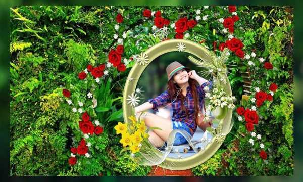 Garden Photo Frames स्क्रीनशॉट 1