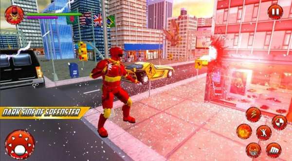 Grand Speed Light Robot Battle स्क्रीनशॉट 1