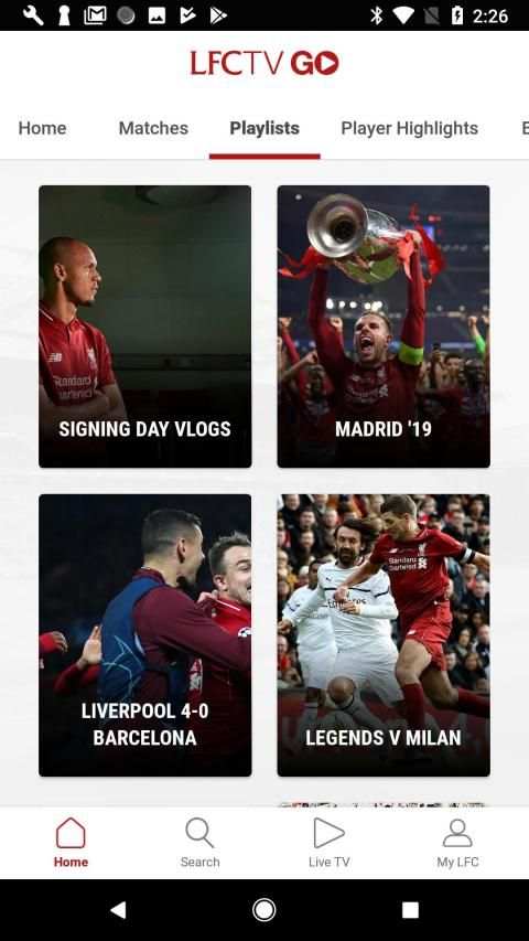 LFCTV GO Official App screenshot 3