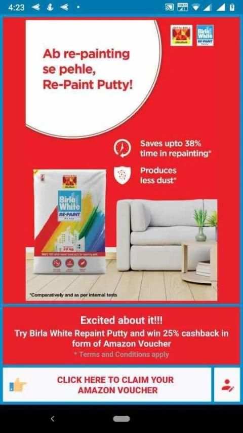 Birla White Repaint Putty screenshot 2