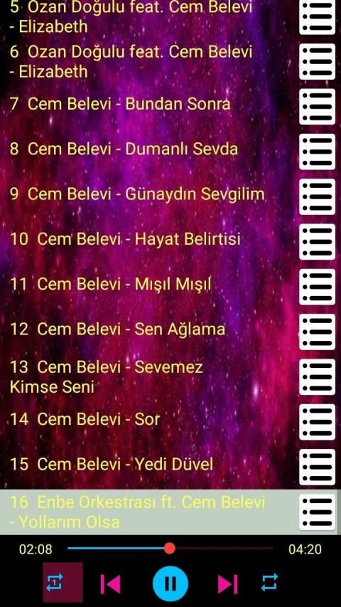 Cem Belevi - Şarkıları Yüksek Kalite İnternetsiz screenshot 2