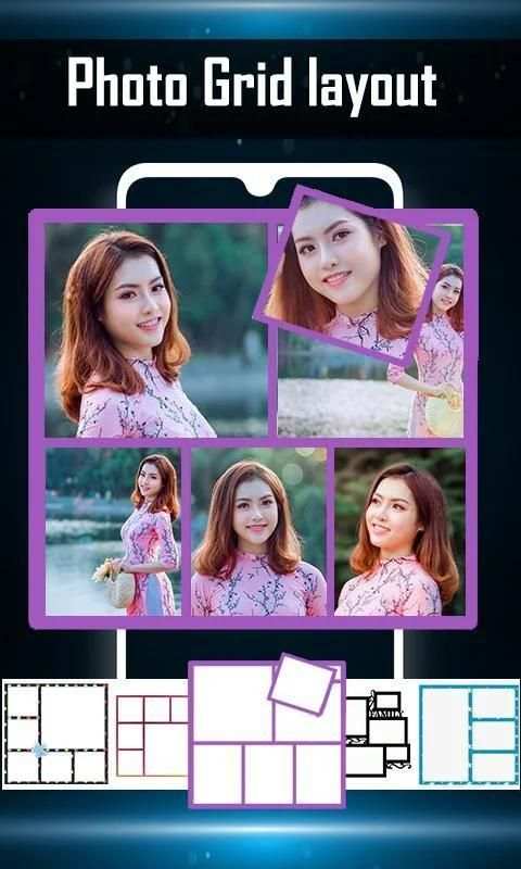 Photo Frame Collage Maker स्क्रीनशॉट 2