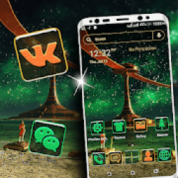 Fantasy Sky Launcher Theme आइकन