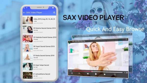 SAX Video Player - All Format Video Player screenshot 1