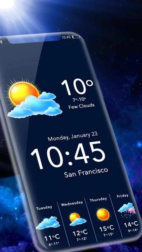 Live Local Weather Forecast स्क्रीनशॉट 4