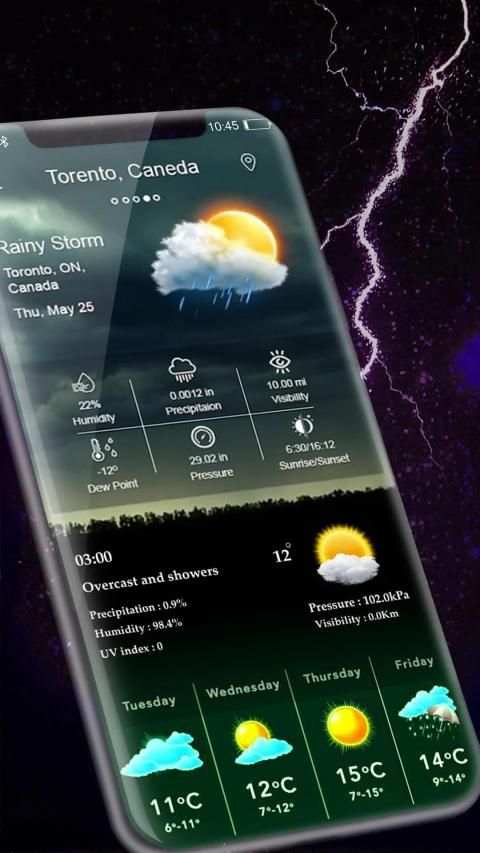 Live Local Weather Forecast screenshot 2