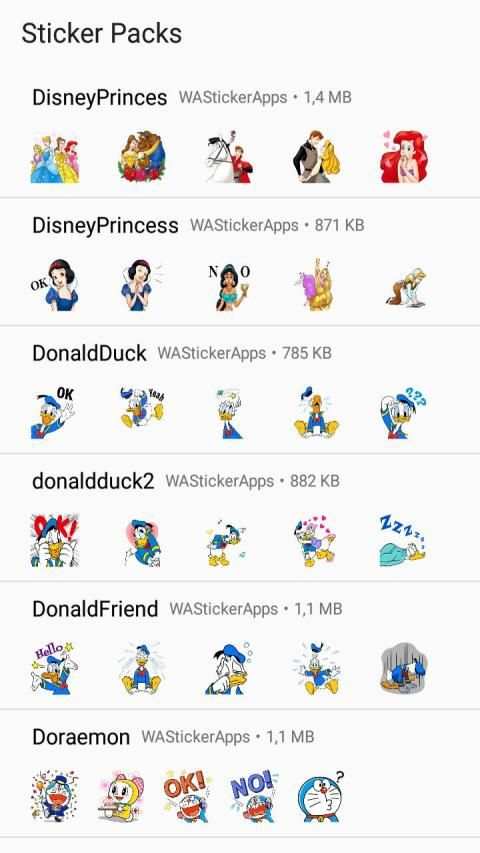 Cartoon Sticker WhatsApp - Animation WAStickerApps screenshot 3