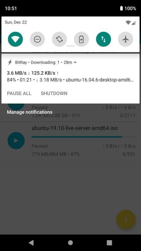BitRay - Torrent Downloader screenshot 2