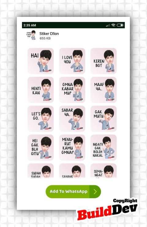 Kumpulan Sticker Keren WAStickerApps 2020 screenshot 1