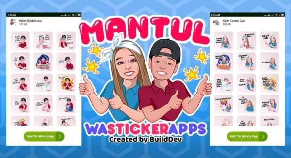 Kumpulan Sticker Keren WAStickerApps 2020 screenshot 21