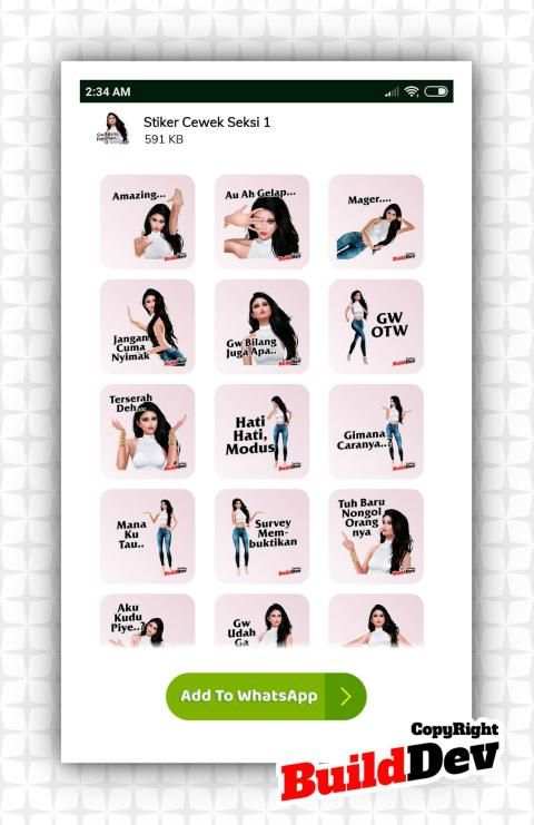 Kumpulan Sticker Keren WAStickerApps 2020 screenshot 14