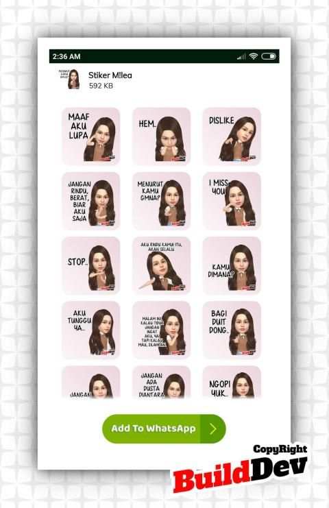 Kumpulan Sticker Keren WAStickerApps 2020 screenshot 13