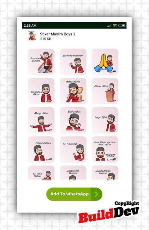 Kumpulan Sticker Keren WAStickerApps 2020 screenshot 5
