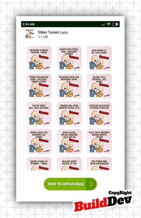 Kumpulan Sticker Keren WAStickerApps 2020 screenshot 6