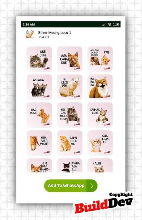 Kumpulan Sticker Keren WAStickerApps 2020 screenshot 10