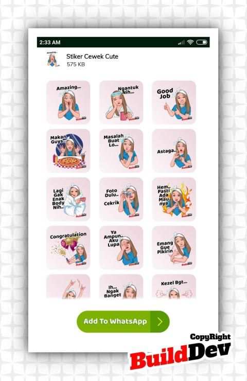 Kumpulan Sticker Keren WAStickerApps 2020 screenshot 19