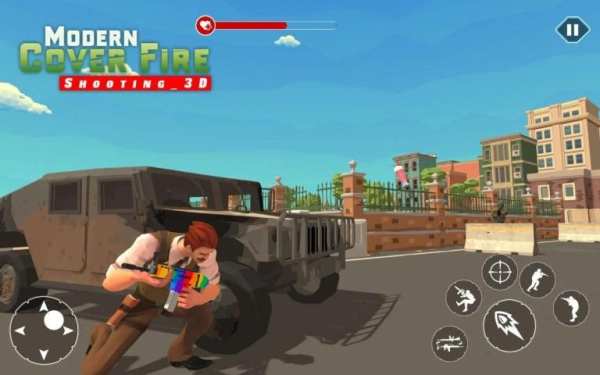 Modern Cover Fire 2 Offline Sniper Shooting 3D screenshot 6