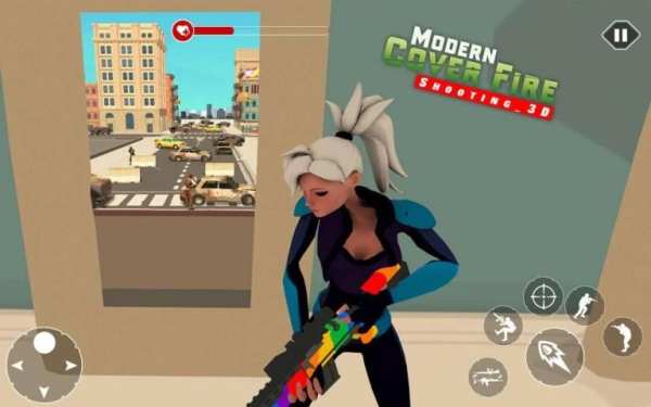 Modern Cover Fire 2 Offline Sniper Shooting 3D screenshot 2