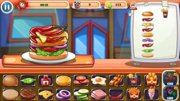 Sweet Burger - cooking dash screenshot 4