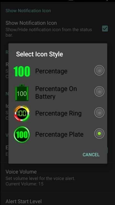 Battery Status Speaker screenshot 4