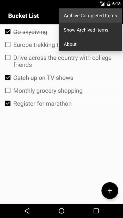 Simple Bucket List screenshot 4