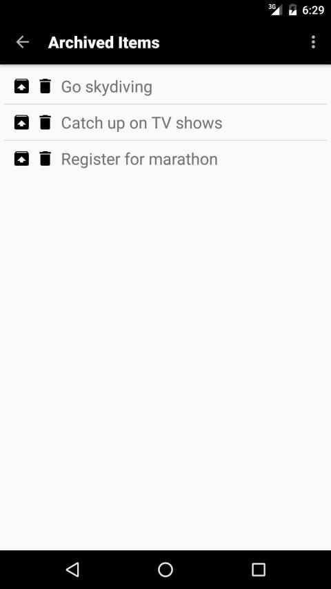 Simple Bucket List स्क्रीनशॉट 3