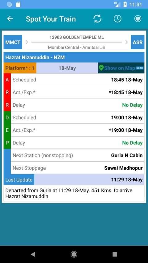 NTES - for RAIL SAARTHI स्क्रीनशॉट 7