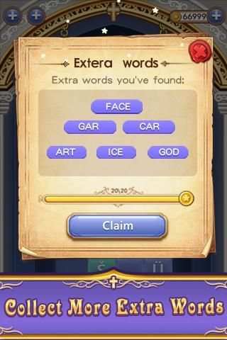 Bible Word Stack - Free Bible Word Puzzle Games स्क्रीनशॉट 1