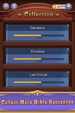 Bible Word Stack - Free Bible Word Puzzle Games स्क्रीनशॉट 2