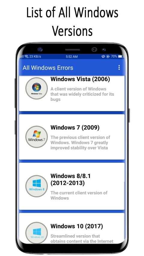 All Windows Errors स्क्रीनशॉट 6