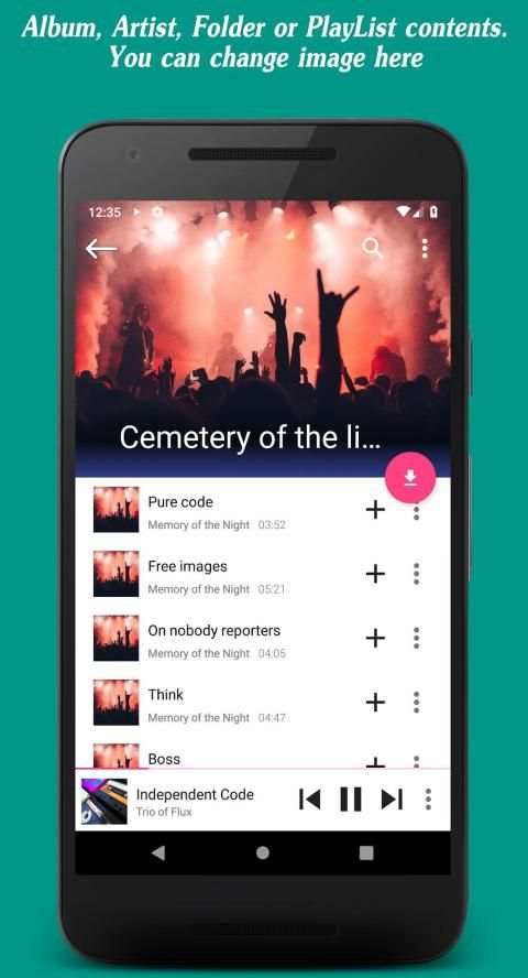 Invenio Music Player screenshot 7