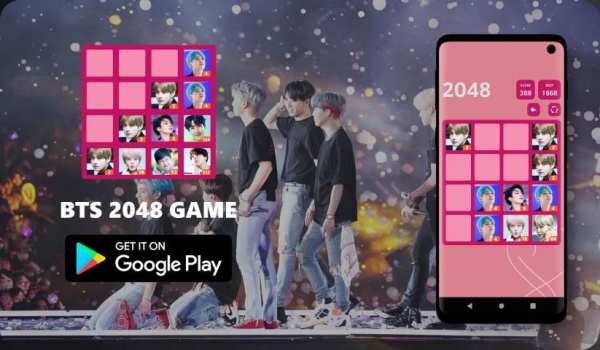 BTS 2048 Game screenshot 8