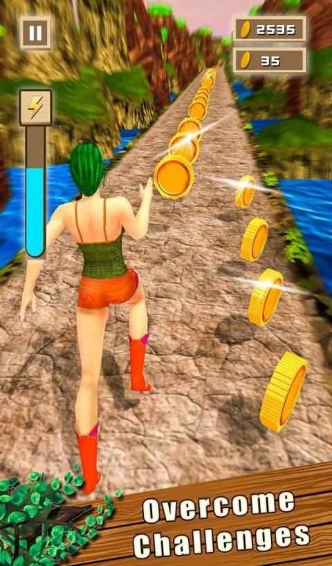 Scary Princess Running Game - Temple Final Run screenshot 2