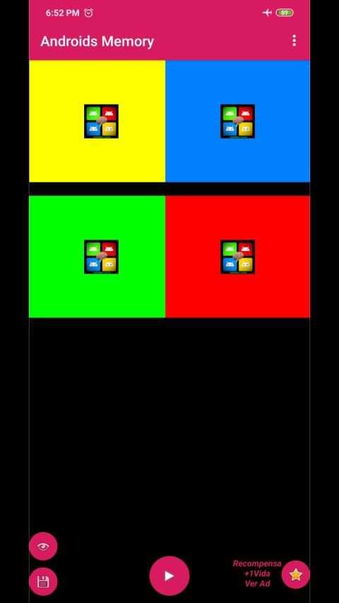 Androids Memory Game screenshot 3