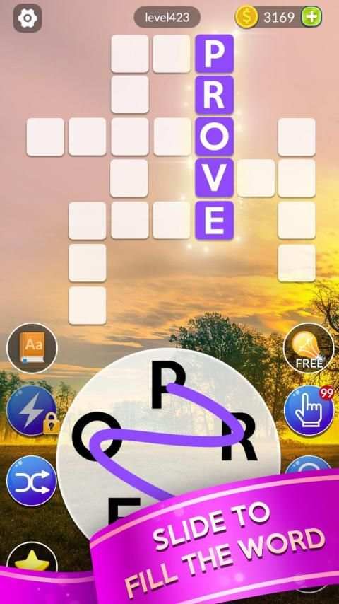 Word Slide - Free Word Games & Crossword Puzzle screenshot 7