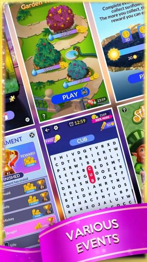 Word Slide - Free Word Games & Crossword Puzzle screenshot 5
