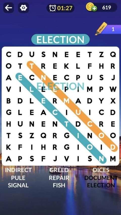 Word Slide - Free Word Games & Crossword Puzzle screenshot 1