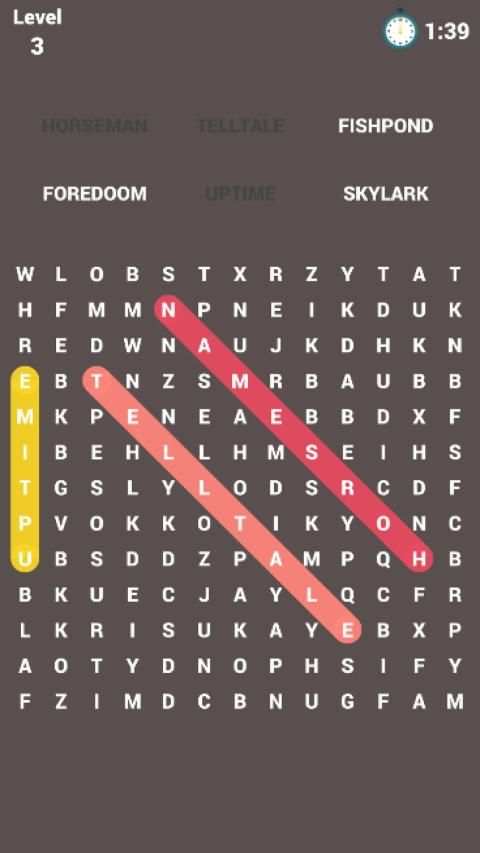 Mini Word Search Game स्क्रीनशॉट 3